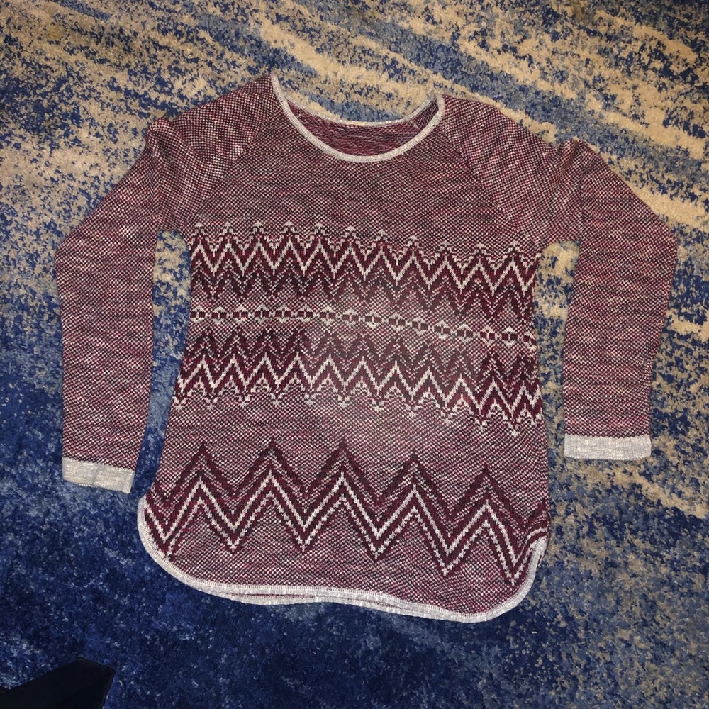 Printed sweater